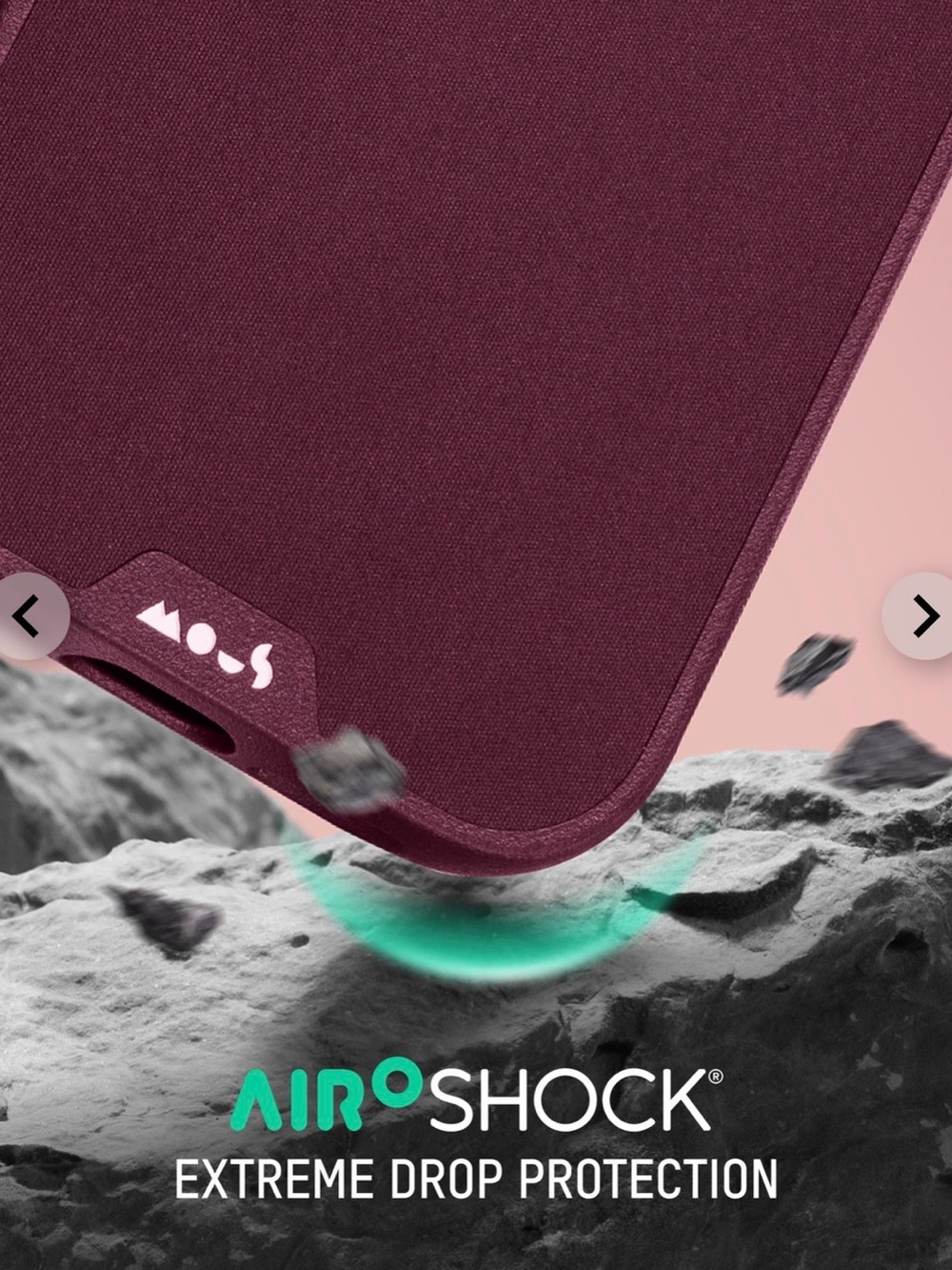 iPhone 17 NWT Mous extreme drop protection slim limitless case
